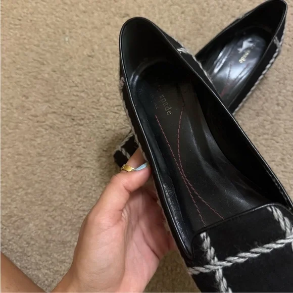 Kate Spade Black & White Heels - Picture 4 of 4